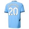 Officiële Voetbalshirt + Korte Broek Manchester City Bernardo 20 Thuis 2024-25 - Kids